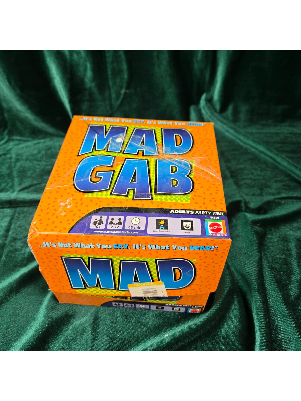 Mattel Mad Grab Game 2005 G6850 Missing Timer Adults Party